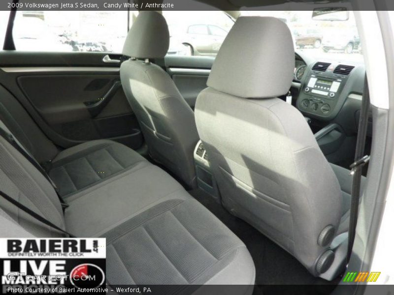 Candy White / Anthracite 2009 Volkswagen Jetta S Sedan