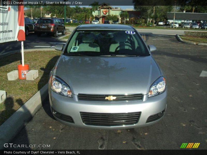 Silver Ice Metallic / Gray 2011 Chevrolet Impala LT