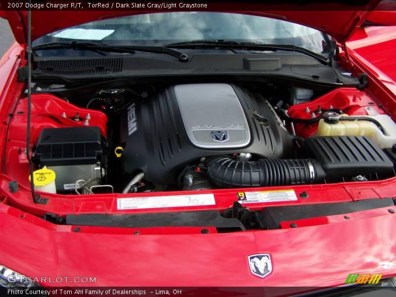TorRed / Dark Slate Gray/Light Graystone 2007 Dodge Charger R/T
