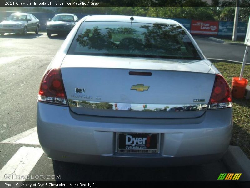 Silver Ice Metallic / Gray 2011 Chevrolet Impala LT