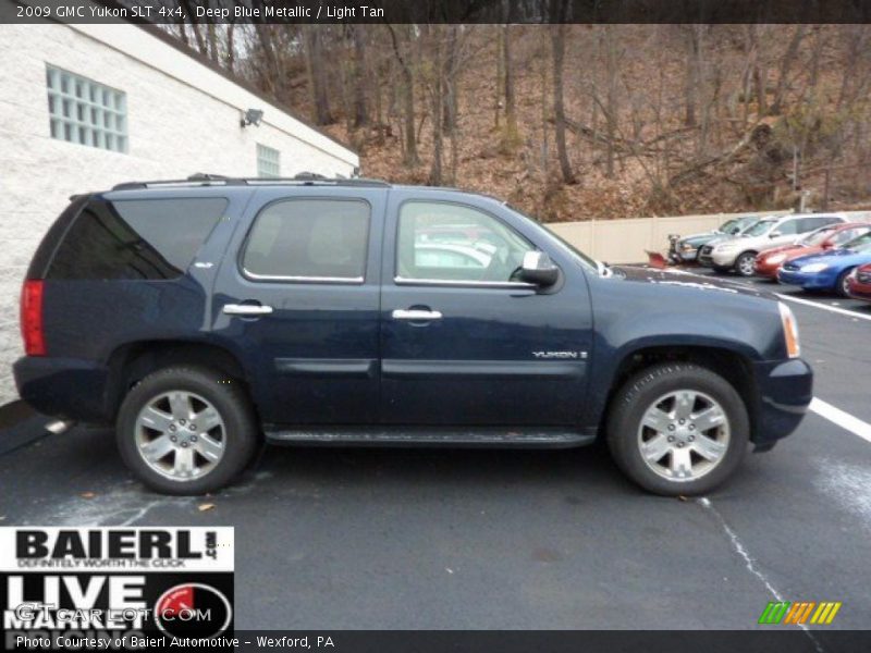 Deep Blue Metallic / Light Tan 2009 GMC Yukon SLT 4x4