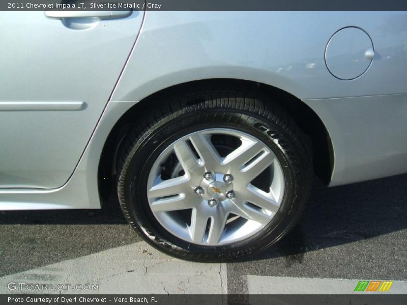 Silver Ice Metallic / Gray 2011 Chevrolet Impala LT