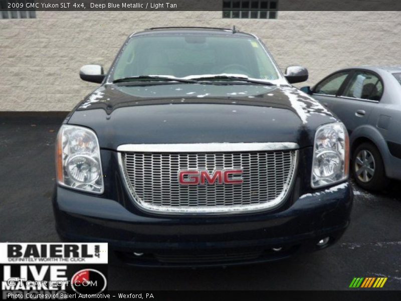 Deep Blue Metallic / Light Tan 2009 GMC Yukon SLT 4x4
