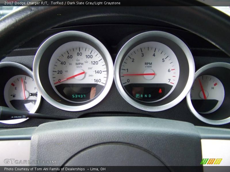 TorRed / Dark Slate Gray/Light Graystone 2007 Dodge Charger R/T