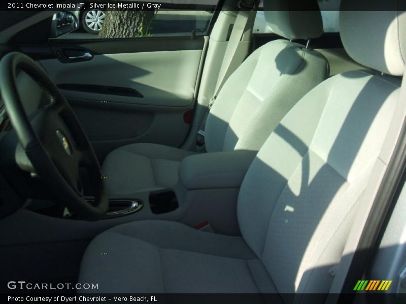 Silver Ice Metallic / Gray 2011 Chevrolet Impala LT
