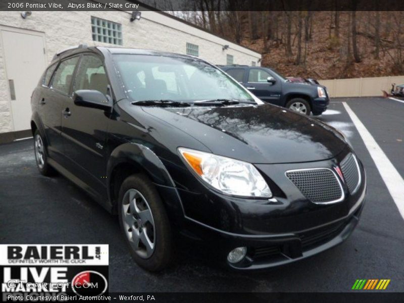 Abyss Black / Slate Gray 2006 Pontiac Vibe