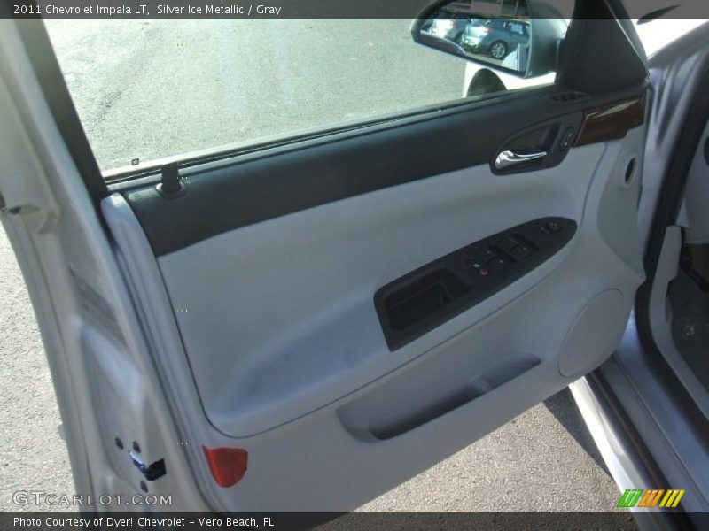 Silver Ice Metallic / Gray 2011 Chevrolet Impala LT