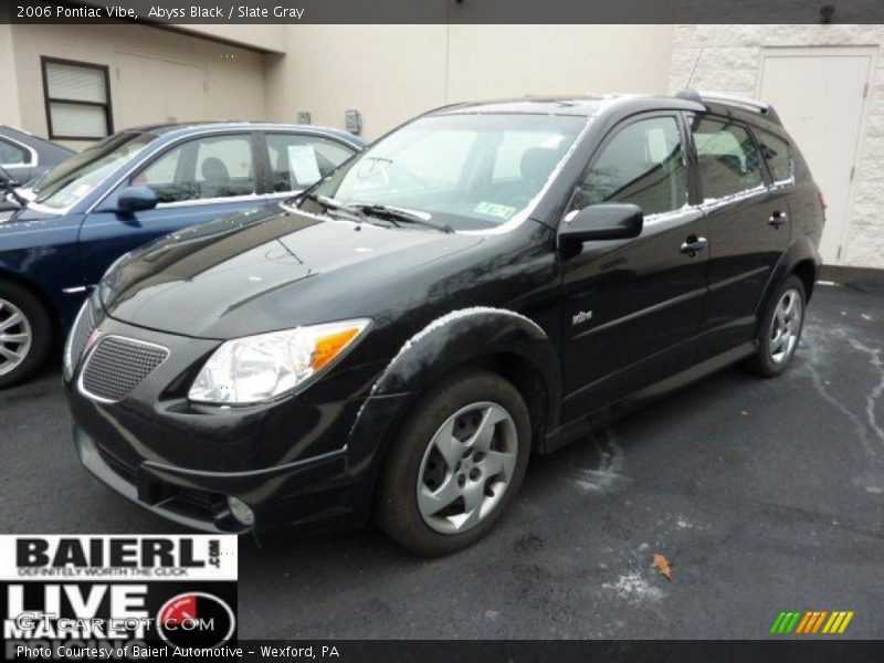 Abyss Black / Slate Gray 2006 Pontiac Vibe