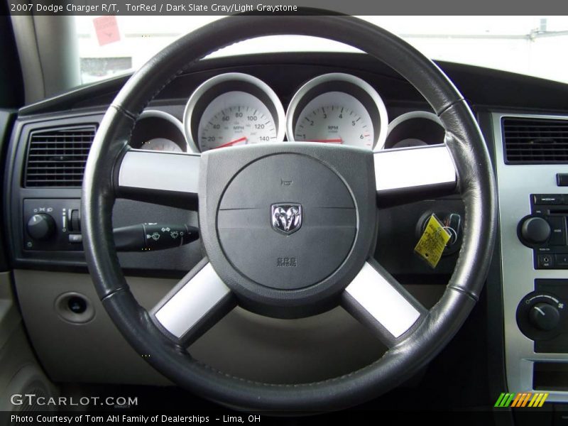 TorRed / Dark Slate Gray/Light Graystone 2007 Dodge Charger R/T