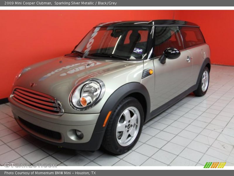 Sparkling Silver Metallic / Black/Grey 2009 Mini Cooper Clubman