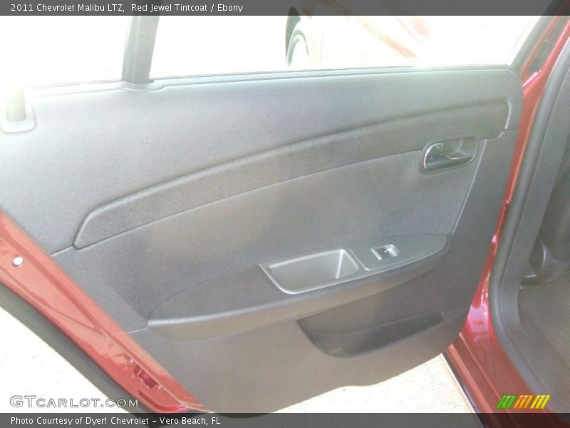 Red Jewel Tintcoat / Ebony 2011 Chevrolet Malibu LTZ