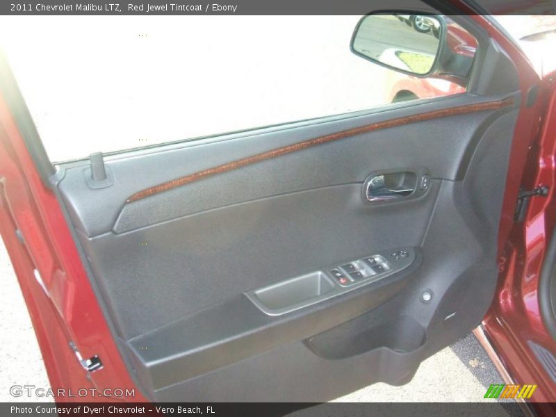 Red Jewel Tintcoat / Ebony 2011 Chevrolet Malibu LTZ