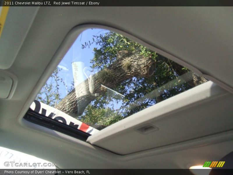 Red Jewel Tintcoat / Ebony 2011 Chevrolet Malibu LTZ