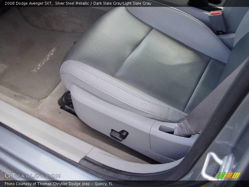 Silver Steel Metallic / Dark Slate Gray/Light Slate Gray 2008 Dodge Avenger SXT