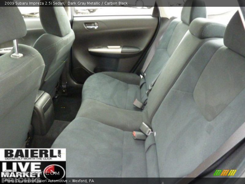 Dark Gray Metallic / Carbon Black 2009 Subaru Impreza 2.5i Sedan