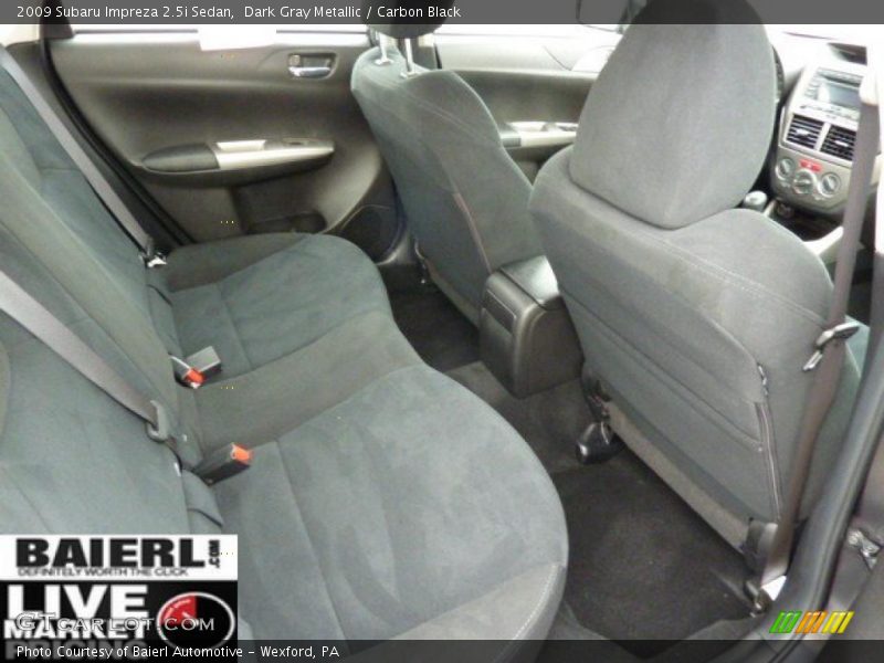 Dark Gray Metallic / Carbon Black 2009 Subaru Impreza 2.5i Sedan