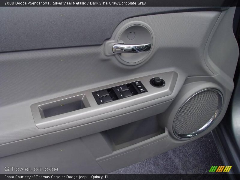 Silver Steel Metallic / Dark Slate Gray/Light Slate Gray 2008 Dodge Avenger SXT