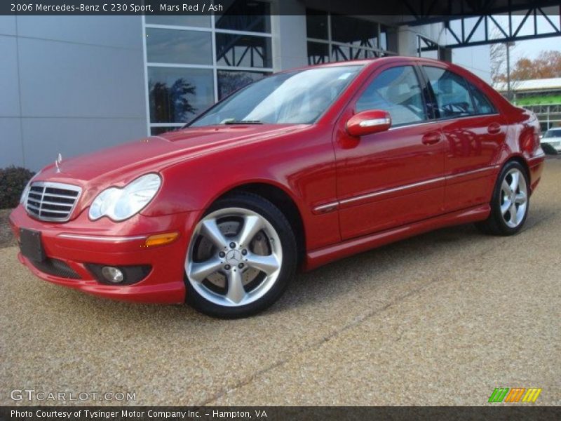 Mars Red / Ash 2006 Mercedes-Benz C 230 Sport