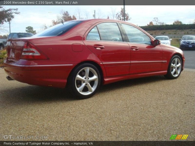 Mars Red / Ash 2006 Mercedes-Benz C 230 Sport