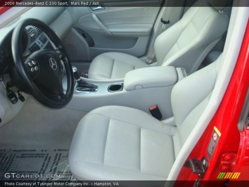Mars Red / Ash 2006 Mercedes-Benz C 230 Sport