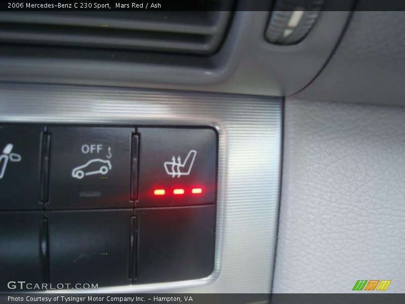Mars Red / Ash 2006 Mercedes-Benz C 230 Sport