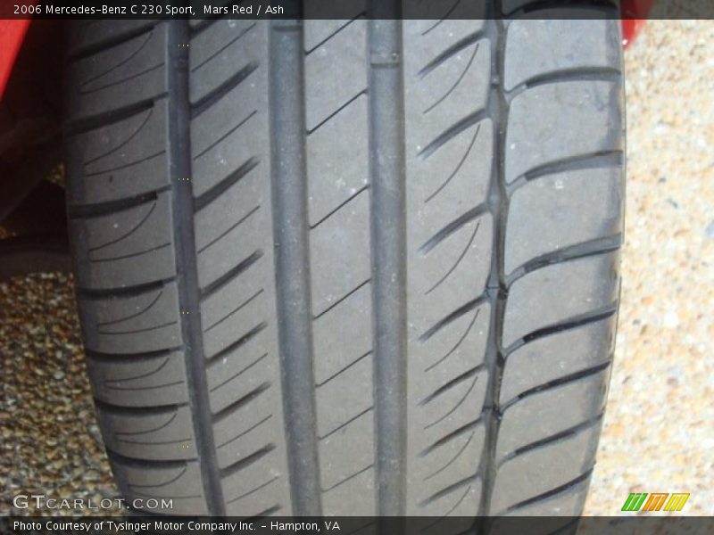 Mars Red / Ash 2006 Mercedes-Benz C 230 Sport