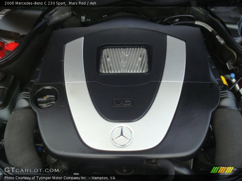 Mars Red / Ash 2006 Mercedes-Benz C 230 Sport