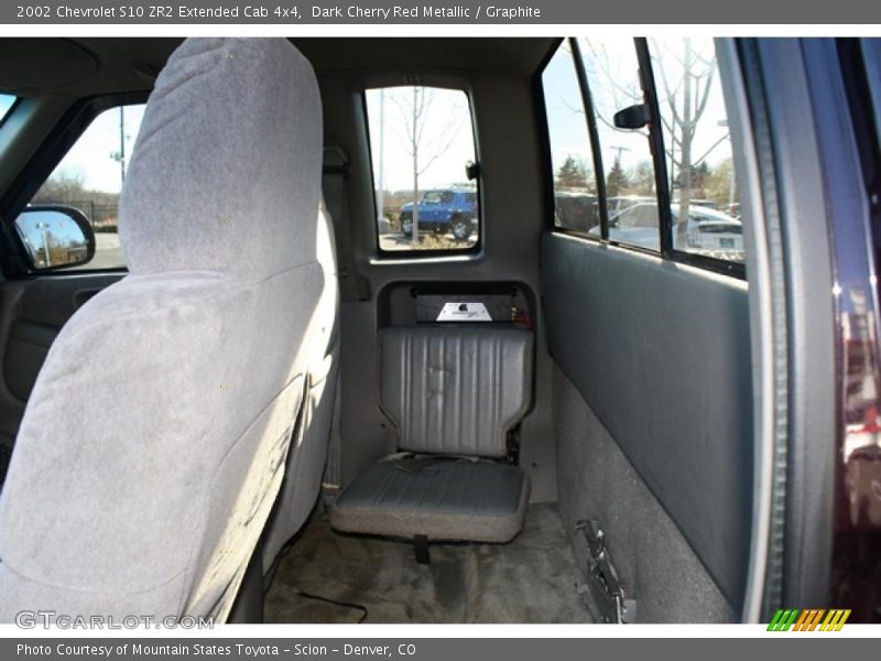 Dark Cherry Red Metallic / Graphite 2002 Chevrolet S10 ZR2 Extended Cab 4x4