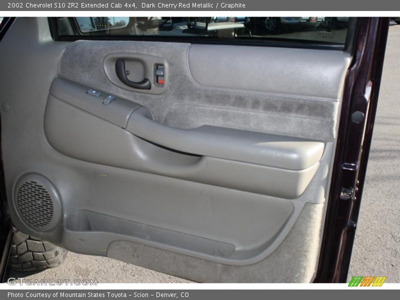 Dark Cherry Red Metallic / Graphite 2002 Chevrolet S10 ZR2 Extended Cab 4x4