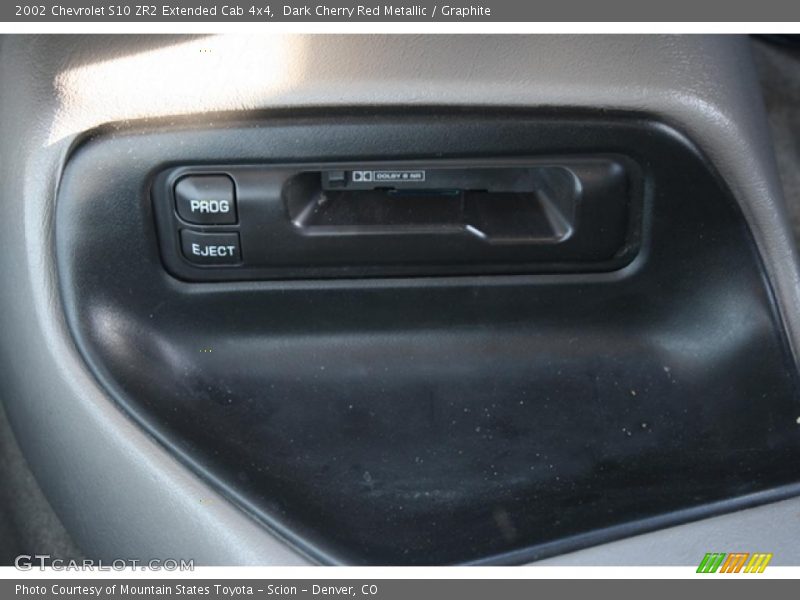 Dark Cherry Red Metallic / Graphite 2002 Chevrolet S10 ZR2 Extended Cab 4x4