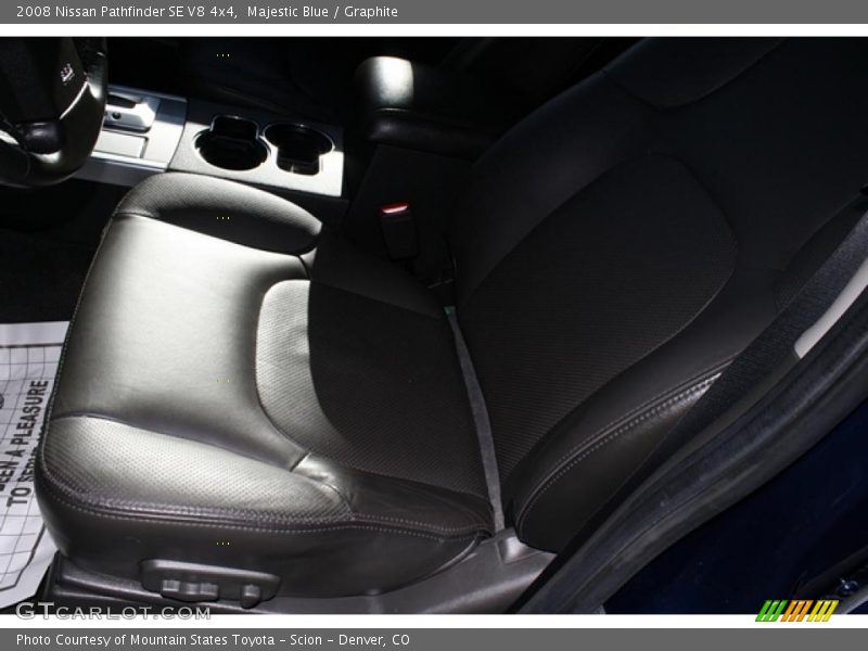 Majestic Blue / Graphite 2008 Nissan Pathfinder SE V8 4x4