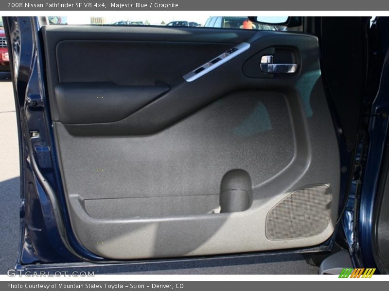 Majestic Blue / Graphite 2008 Nissan Pathfinder SE V8 4x4