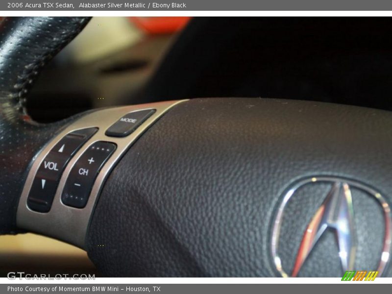 Alabaster Silver Metallic / Ebony Black 2006 Acura TSX Sedan