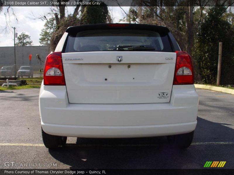 Stone White / Dark Slate Gray 2008 Dodge Caliber SXT