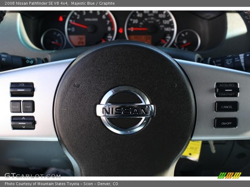 Majestic Blue / Graphite 2008 Nissan Pathfinder SE V8 4x4