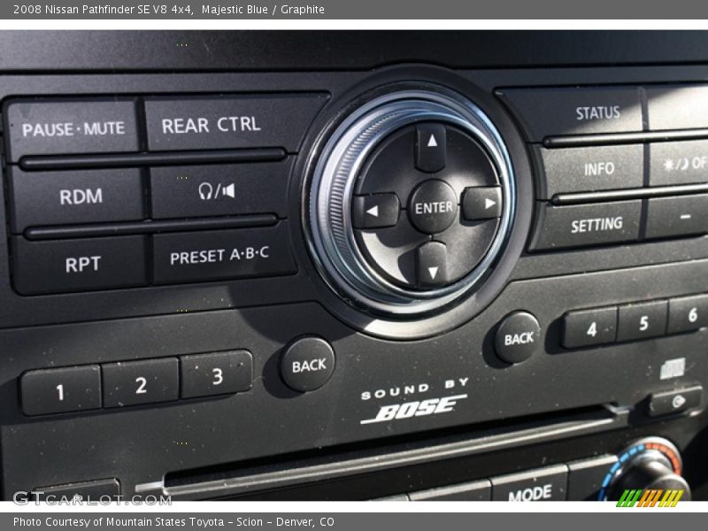 Majestic Blue / Graphite 2008 Nissan Pathfinder SE V8 4x4