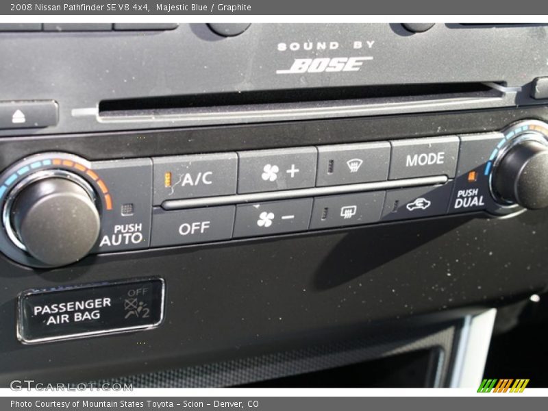 Majestic Blue / Graphite 2008 Nissan Pathfinder SE V8 4x4