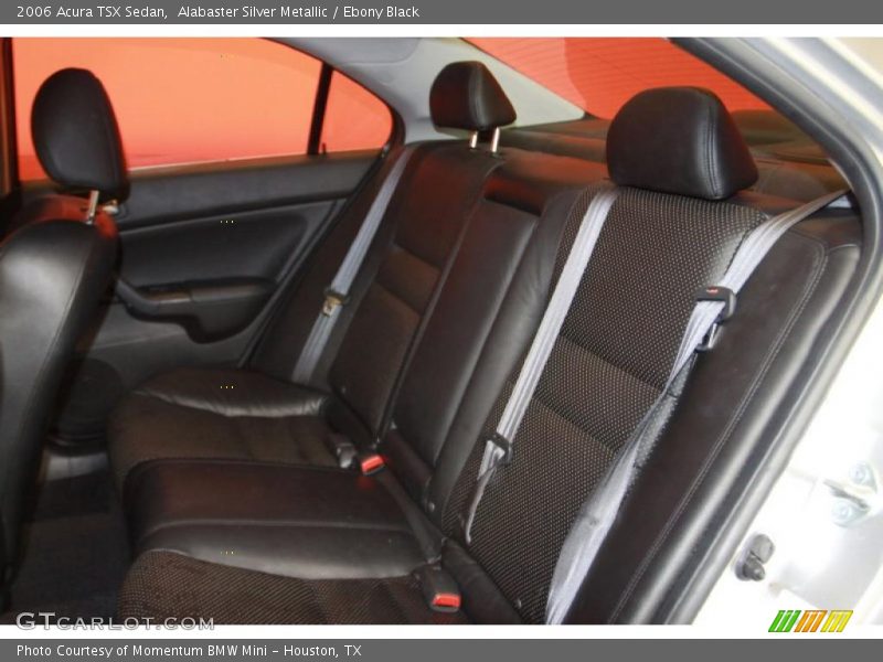 Alabaster Silver Metallic / Ebony Black 2006 Acura TSX Sedan