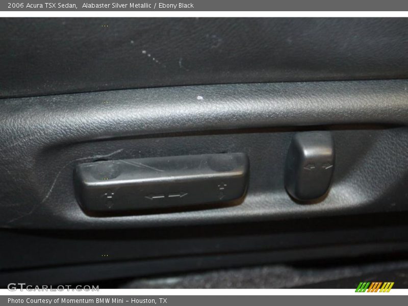 Alabaster Silver Metallic / Ebony Black 2006 Acura TSX Sedan