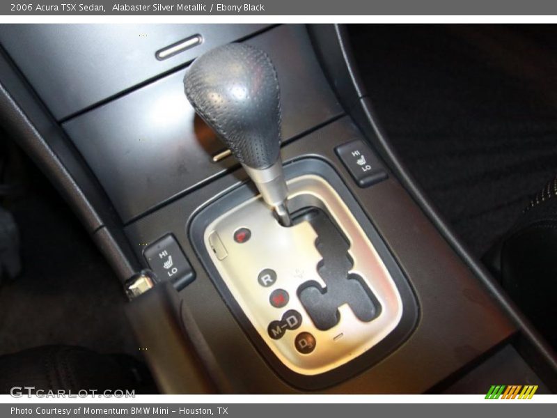 Alabaster Silver Metallic / Ebony Black 2006 Acura TSX Sedan