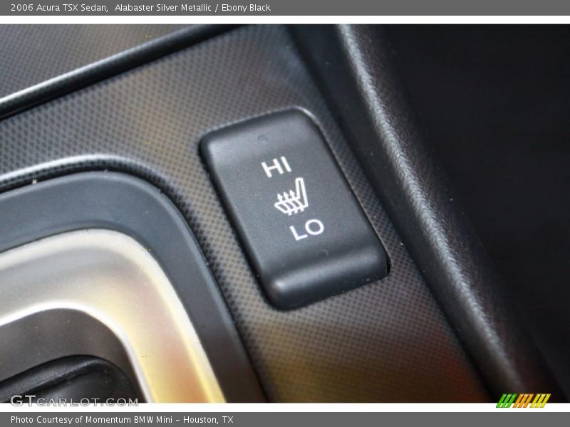 Alabaster Silver Metallic / Ebony Black 2006 Acura TSX Sedan