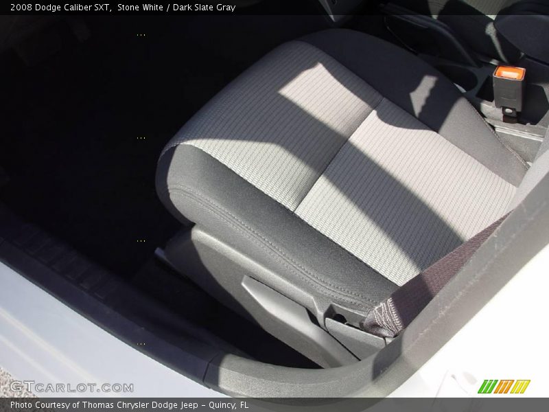 Stone White / Dark Slate Gray 2008 Dodge Caliber SXT