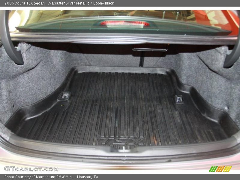 Alabaster Silver Metallic / Ebony Black 2006 Acura TSX Sedan