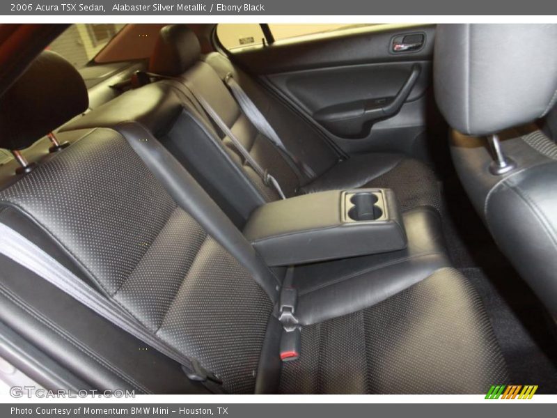 Alabaster Silver Metallic / Ebony Black 2006 Acura TSX Sedan