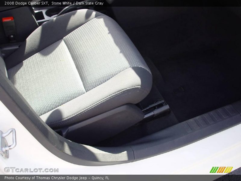 Stone White / Dark Slate Gray 2008 Dodge Caliber SXT