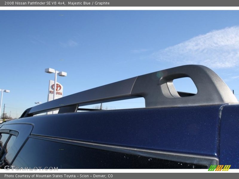 Majestic Blue / Graphite 2008 Nissan Pathfinder SE V8 4x4