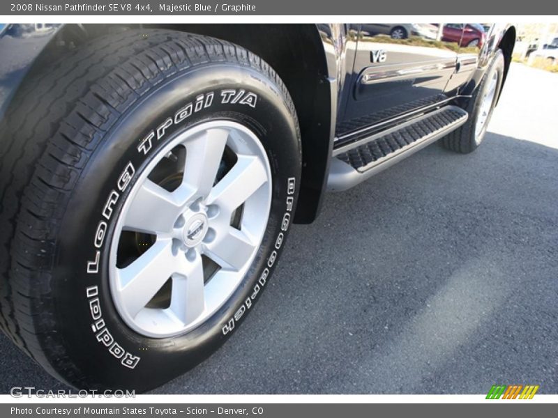 Majestic Blue / Graphite 2008 Nissan Pathfinder SE V8 4x4