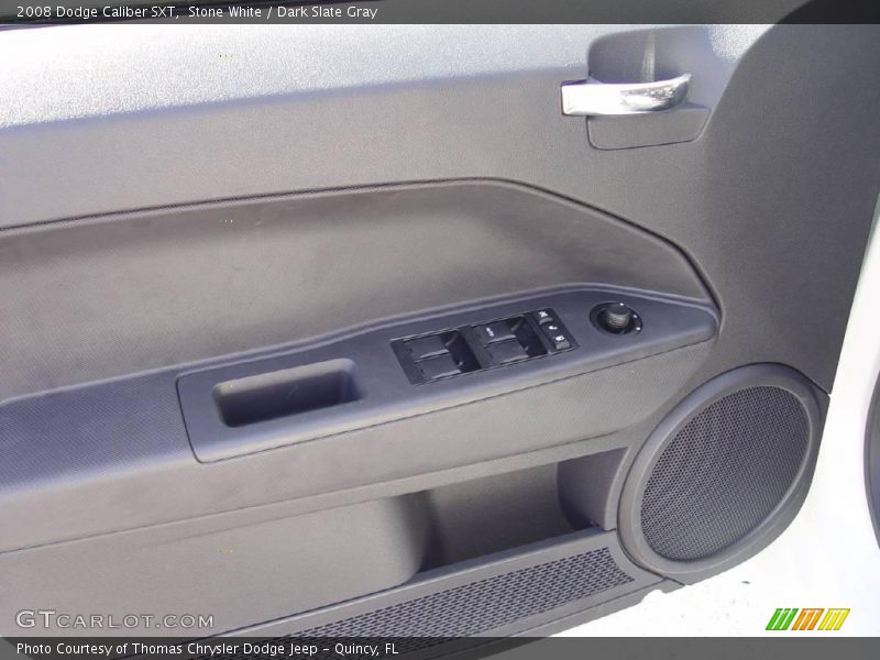 Stone White / Dark Slate Gray 2008 Dodge Caliber SXT