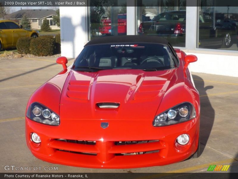 Viper Red / Black 2009 Dodge Viper SRT-10