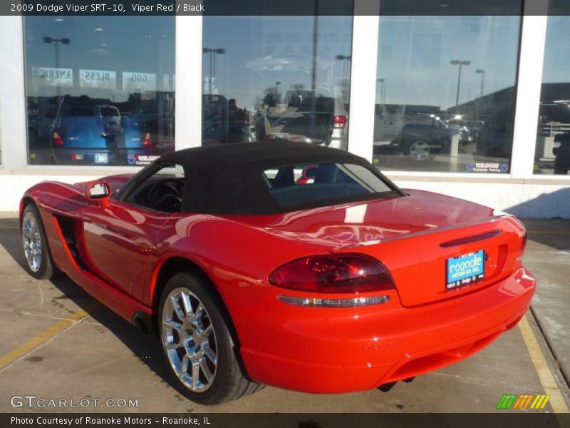 Viper Red / Black 2009 Dodge Viper SRT-10